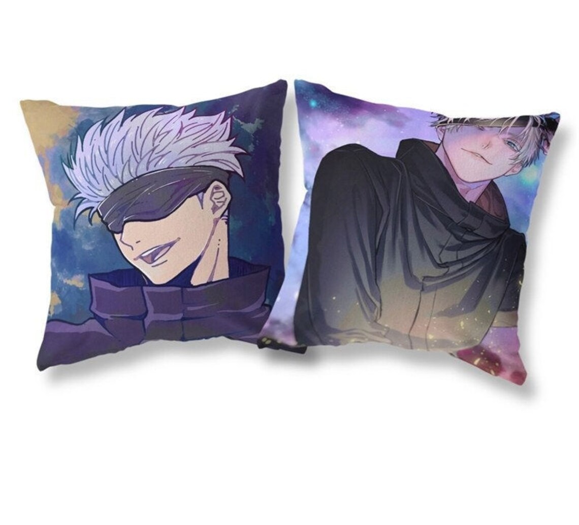 Jujutsu Kaisen Satoru Gojo Pillow Case Cushion Cover Satoru Etsy
