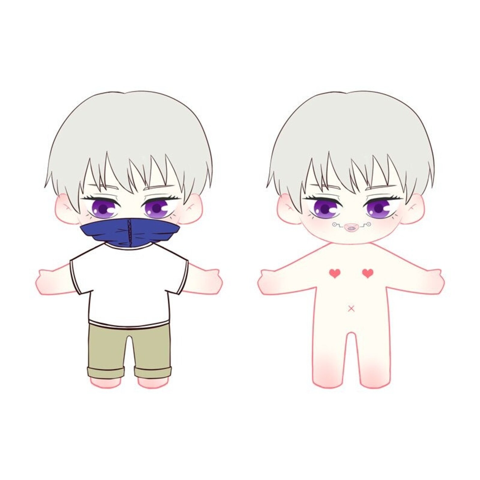 Jujutsu Kaisen Plush Toy Toge Inumaki 20 CM Toge Inumaki | Etsy