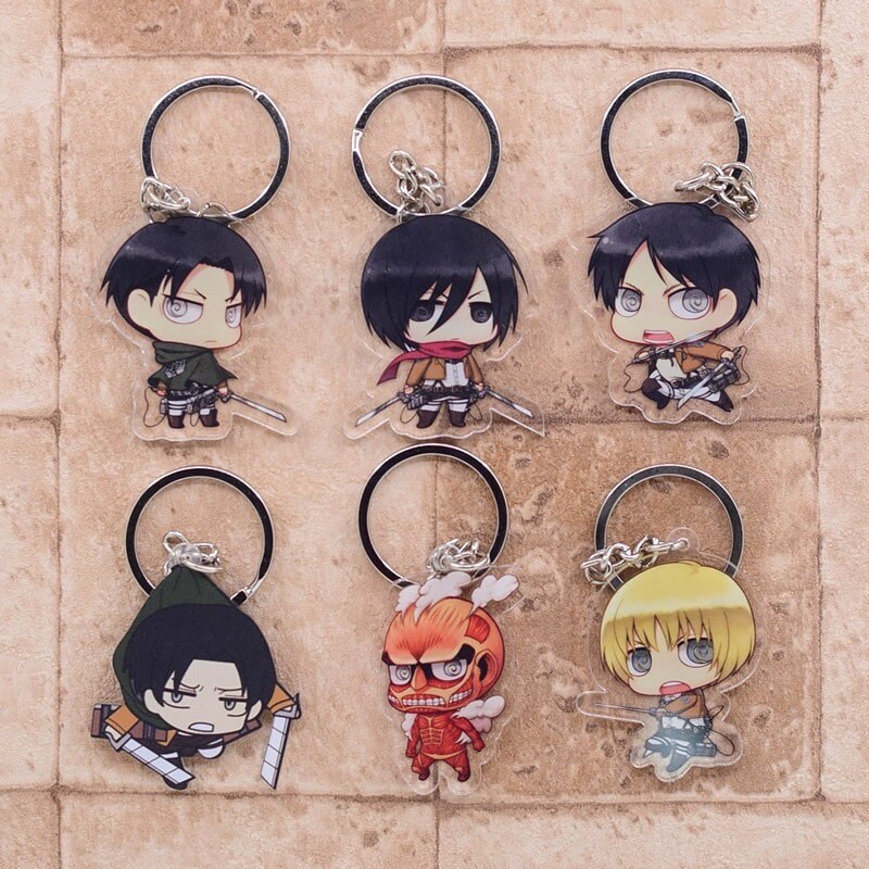 levi aot keychain
