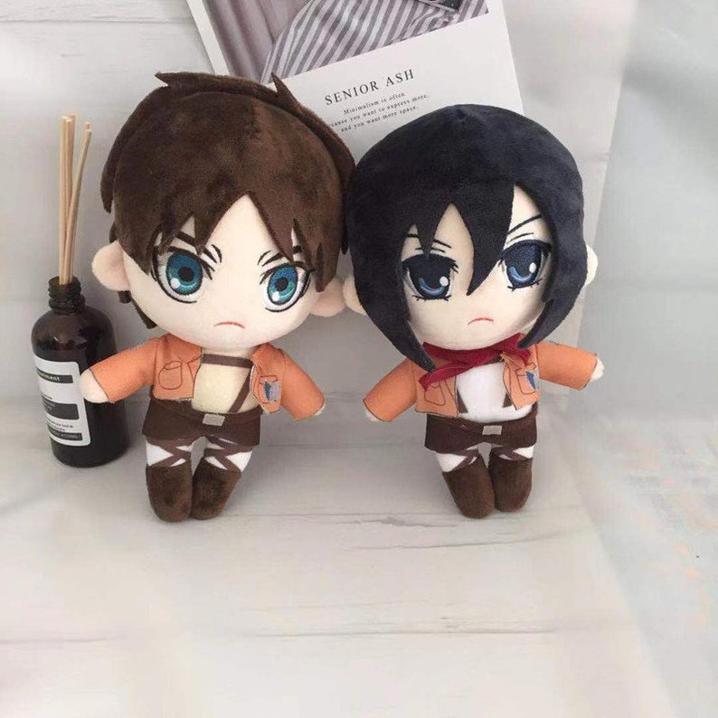 Attack on Titan Levi Ackerman Plush Toy Doll 20 CM Plush AoT | Etsy
