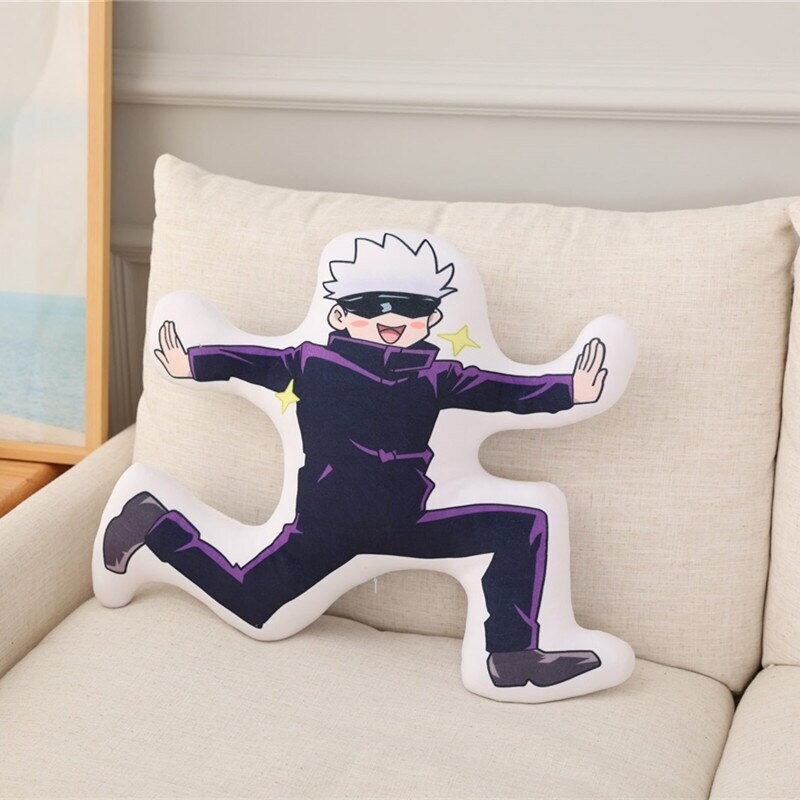 Jujutsu Kaisen Gojo Satoru Pillow Plush Satoru Goju Pillow Etsy