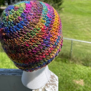 Handmade Crocheted beanie, winter hat