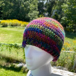 Crocheted beanie, handmade beanie, winter hat