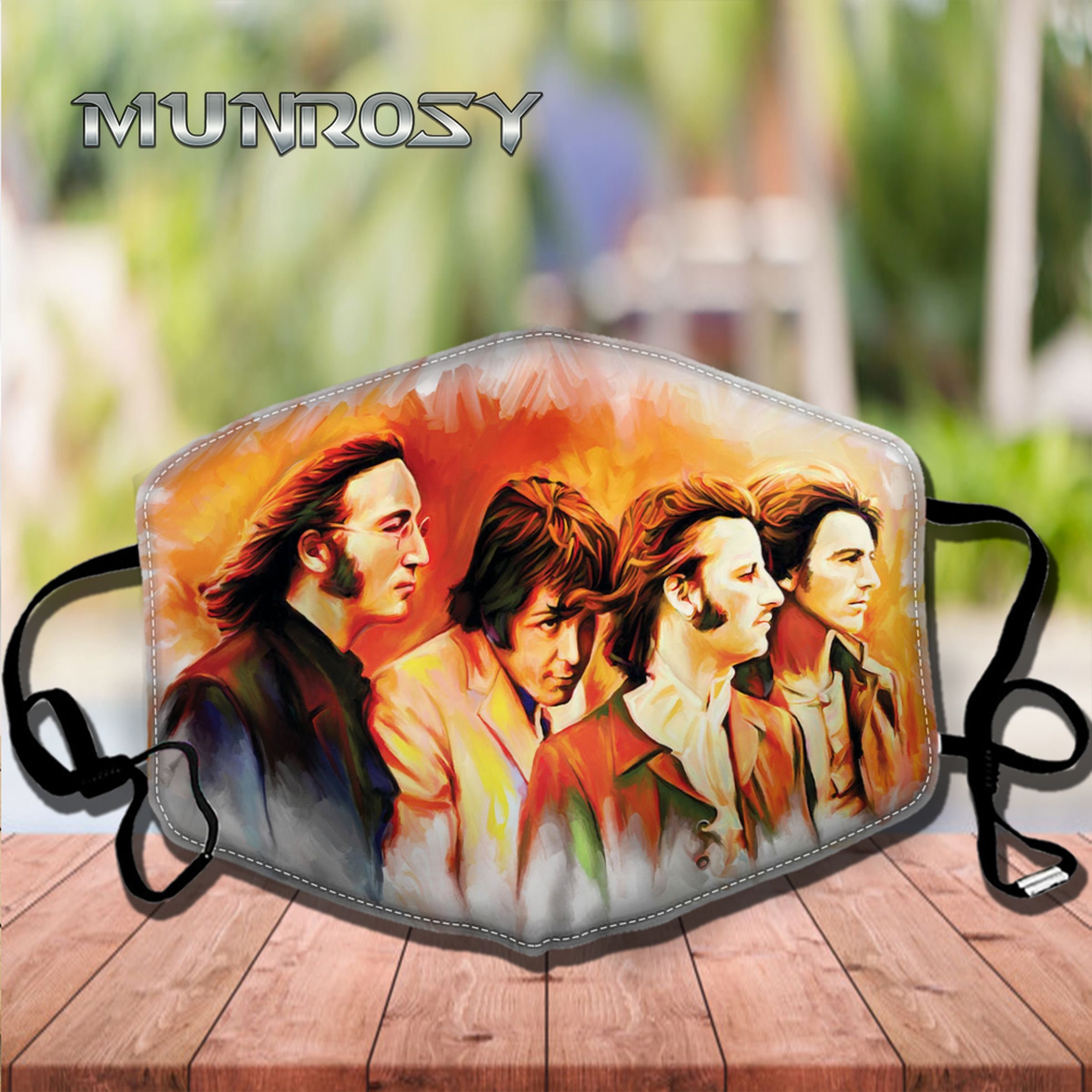 The Beatles Rock Band's Masks Face Mask are reusable Etsy