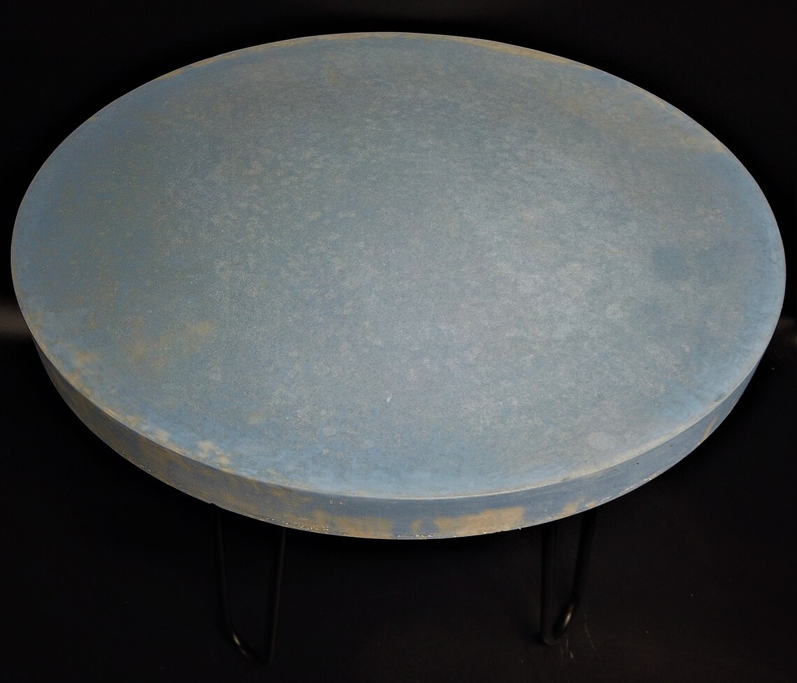 Lightweight Concrete Table With or Without Legs Etsy