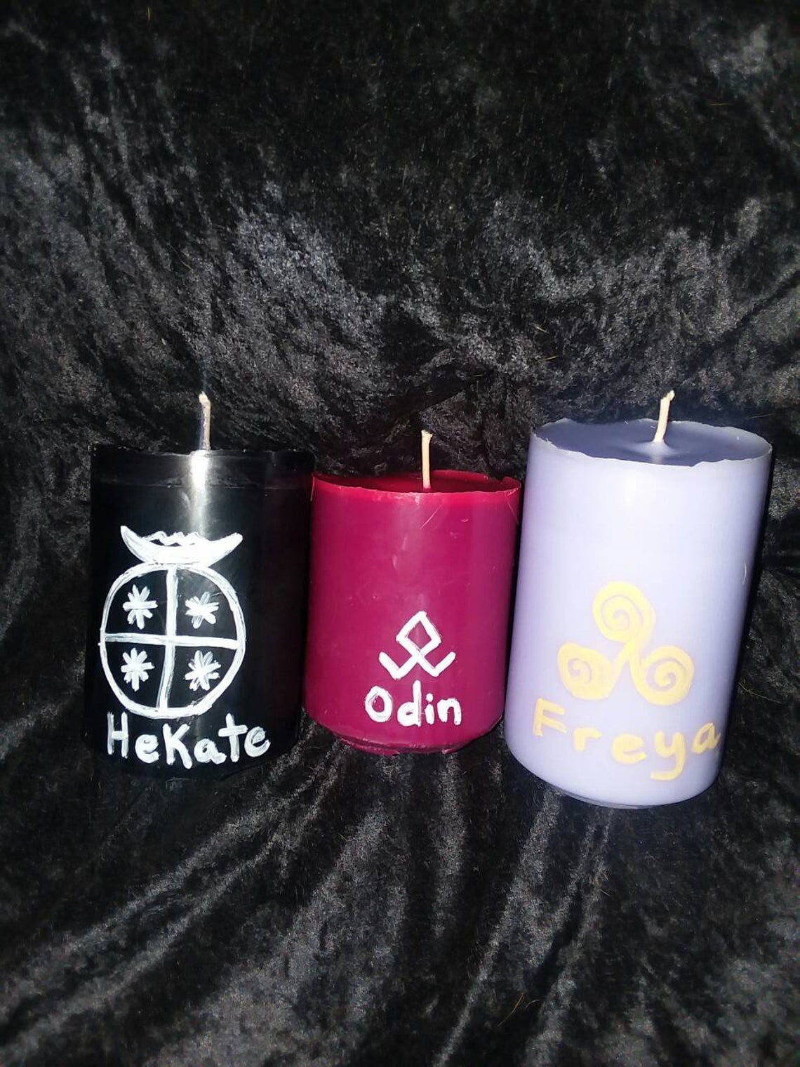 Custom Deity Candles Etsy