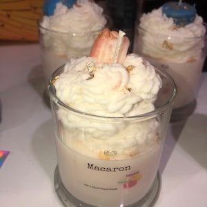 Macaron Whipped Candle