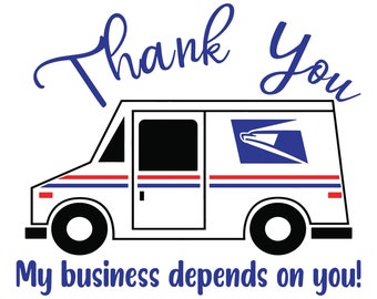 Free Free 332 Mail Truck Thank You Svg Free SVG PNG EPS DXF File
