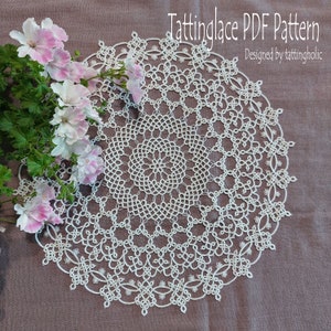 Dahlia PDF tattinglace pattern