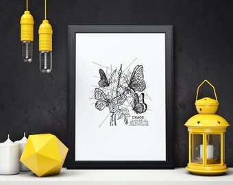 Chaos Theory Art Etsy