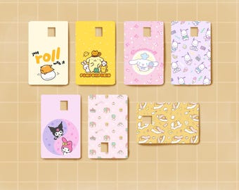 Adesivos fofos de anime japonês, decalques, adesivos de animais kawaii