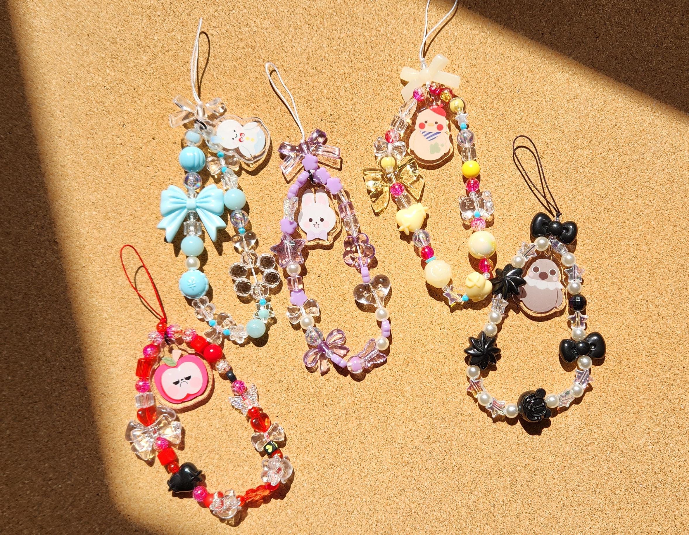 Cute Loop Phone Charms. Handmade. Limited Quantity. Limited Edition