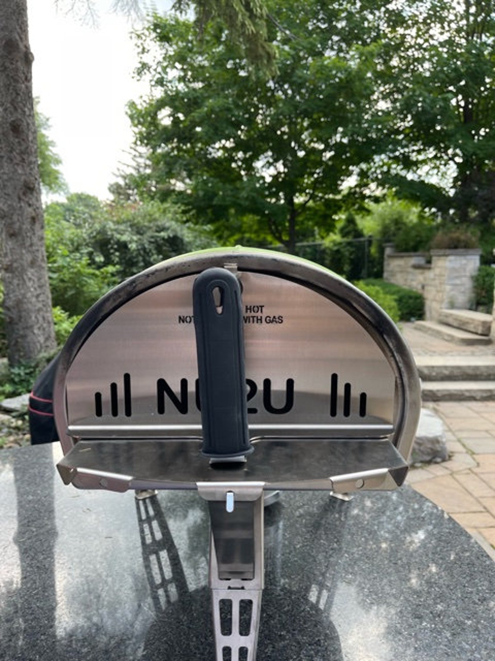 Gozney Roccbox Baffle door with Heat rated silicone grip For Etsy