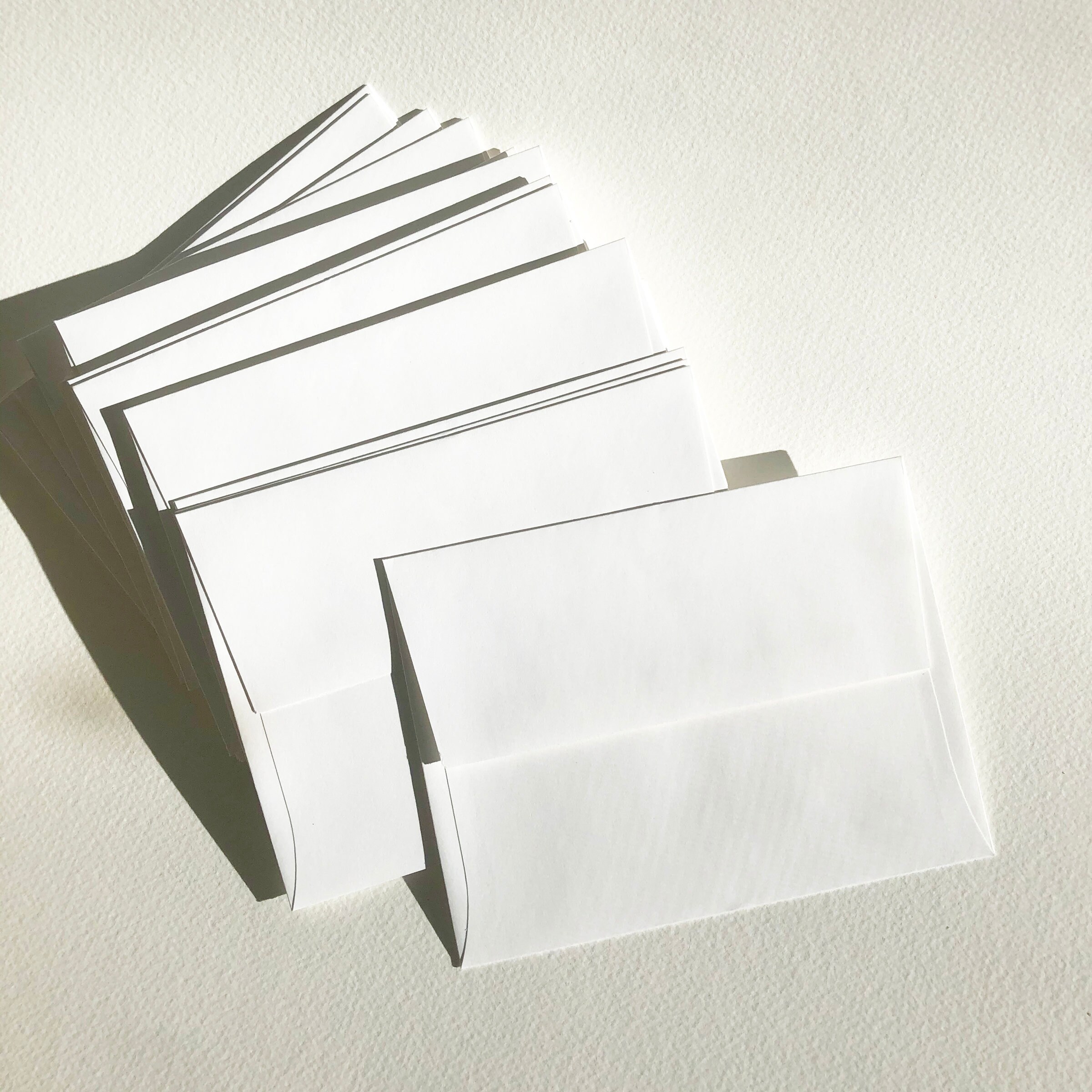 Landscapes 24 blank cards & envelopes 100 pc recycled Etsy