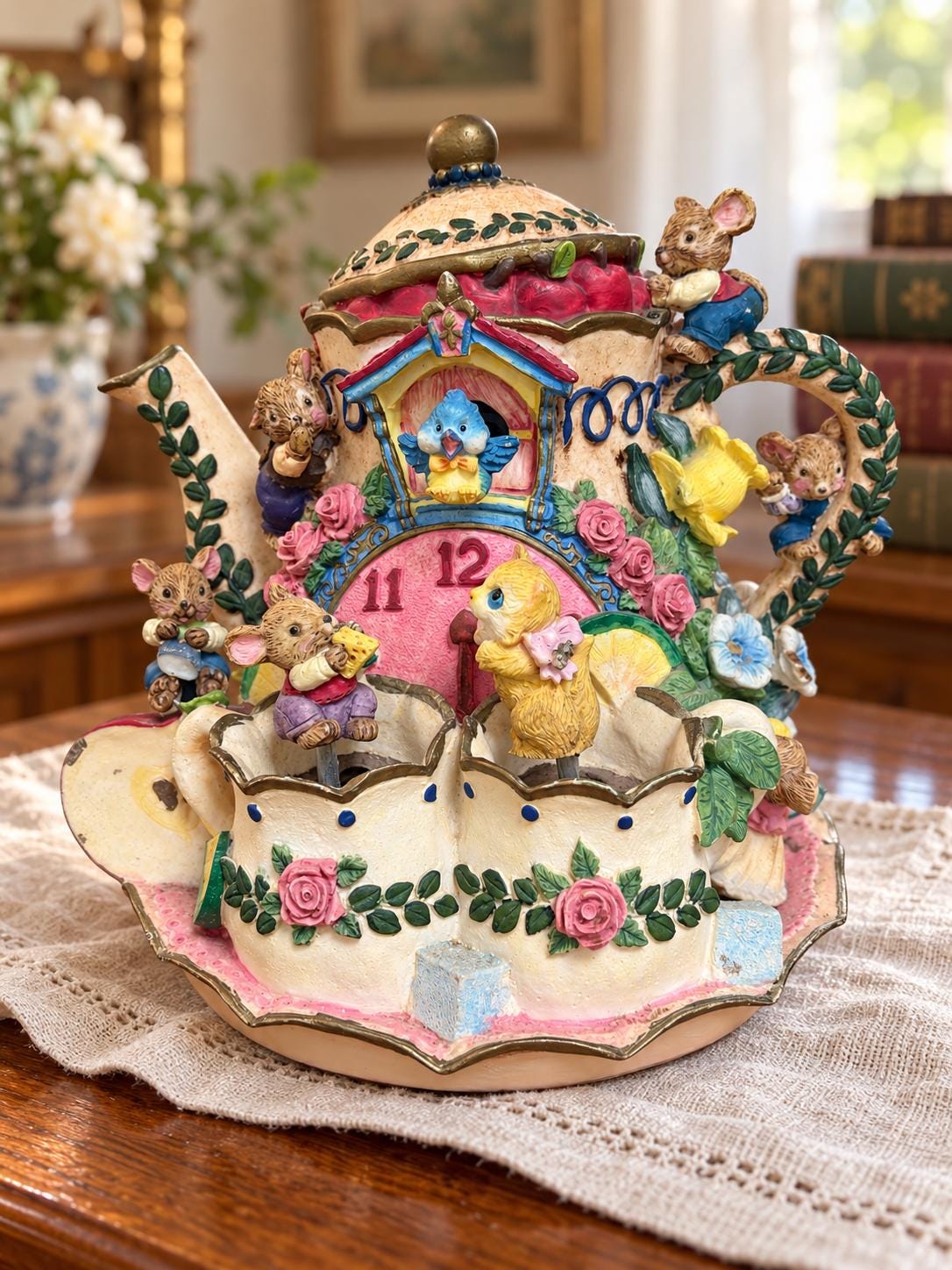 Music Box Teapot - Etsy