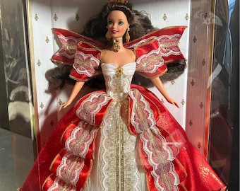 Barbie Doll Happy Holidays Special Edition 1997 Mattel #17832 New in Original Box