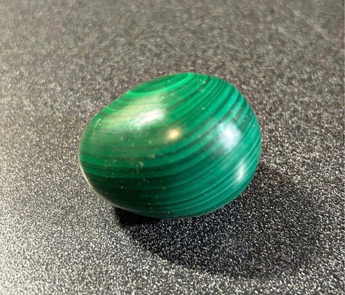 Malachite Egg - Etsy