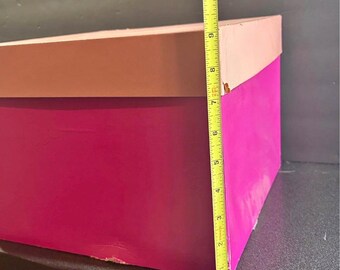 vintage hat box is from I. Magnin & Co., an iconic high-end dot. Store box.