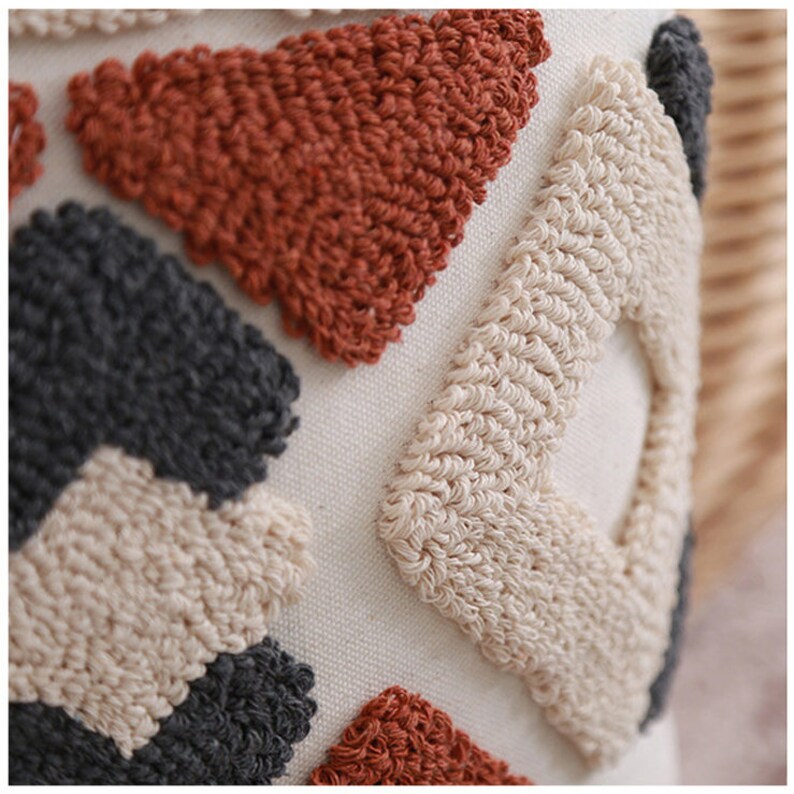 Tassel Pillow \u2022Pillow Cover \u2022 Throw Pillow \u2022 Cushion Cover \u2022 Decorative Pillow \u2022 18x18 Inches \u2022 12x20 Inches
