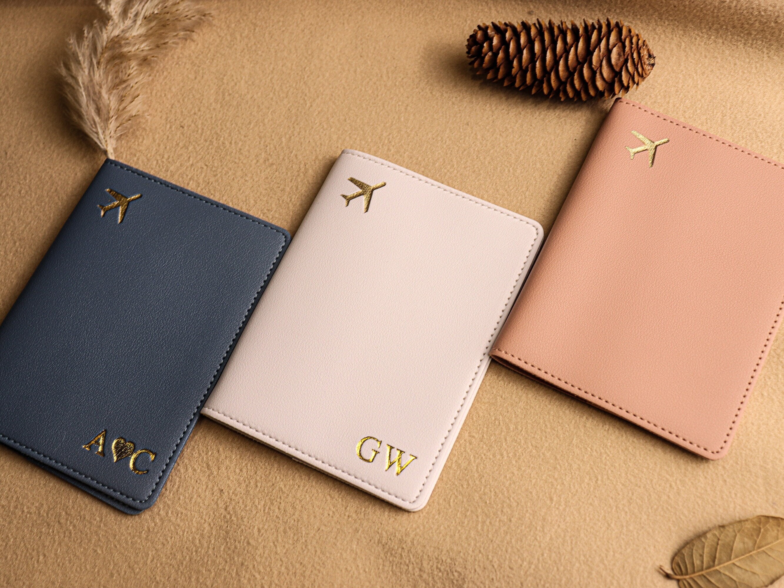 Étui De Voyage Familial Avion En Papier Couverture De Etsy France