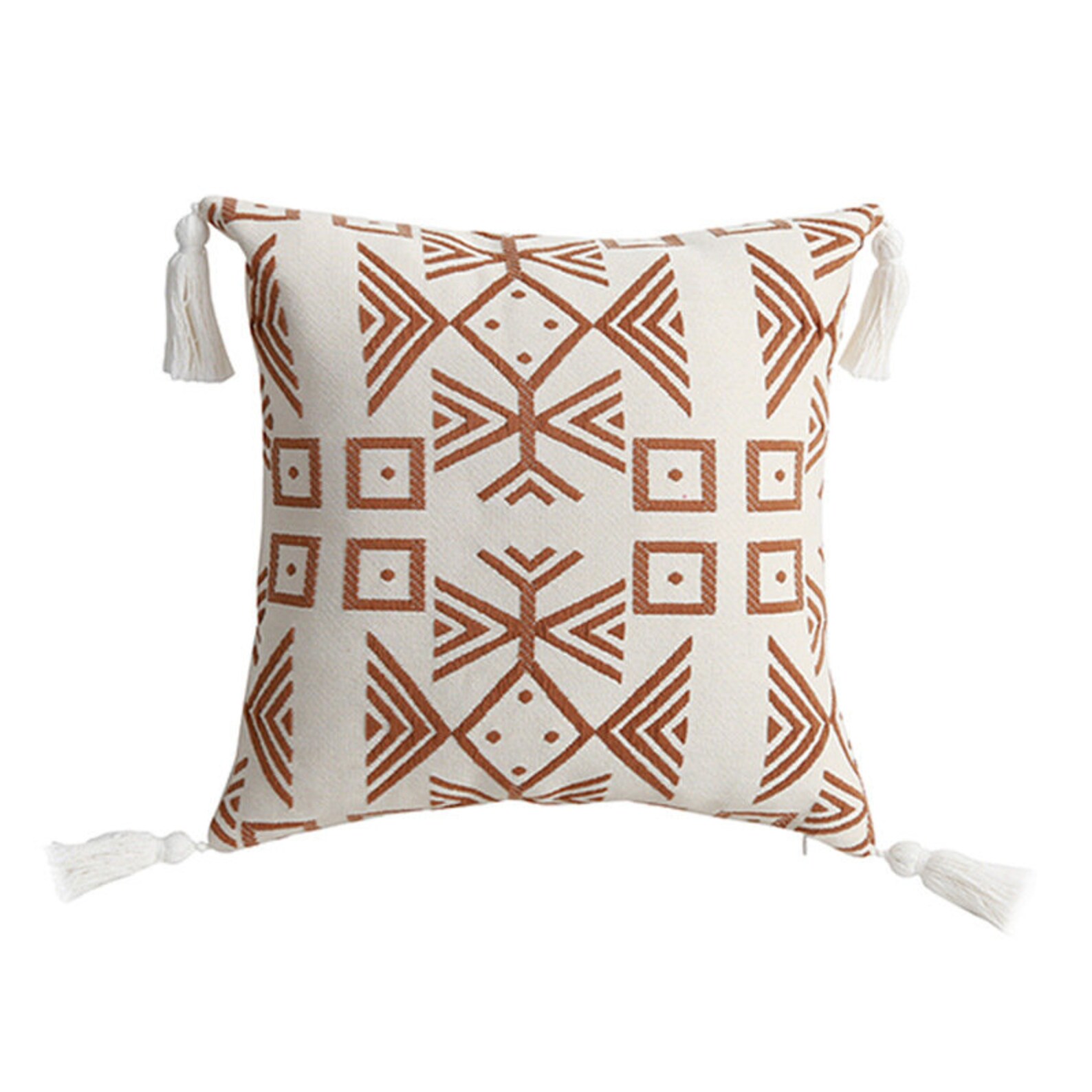 Tassel Pillow Cover Boho Pillow Throw Pillow Cushion Etsy UK