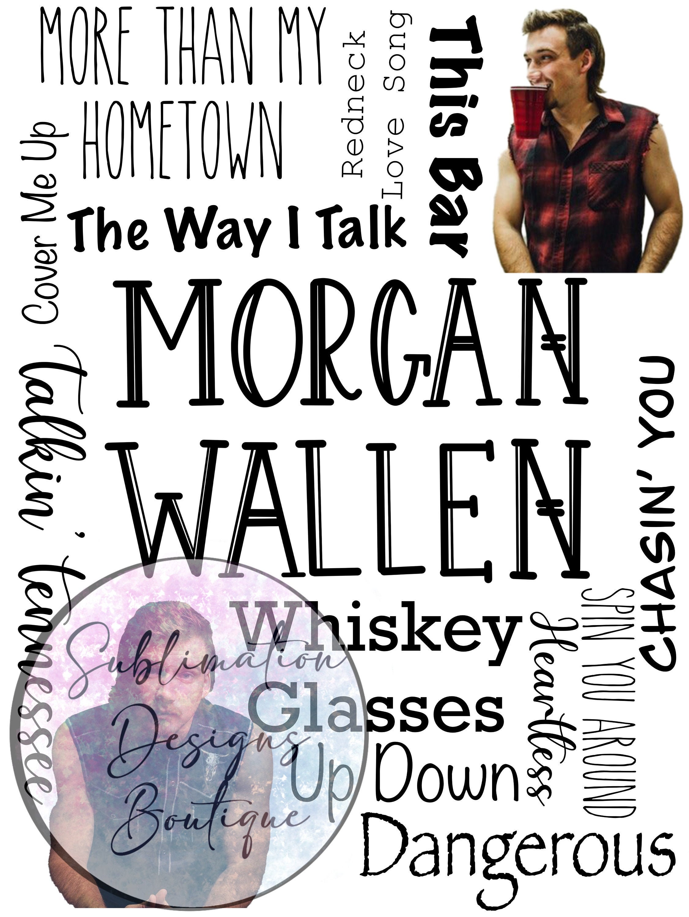 Wallen Fan Sheet Wallen PNG Fan sheet for Etsy