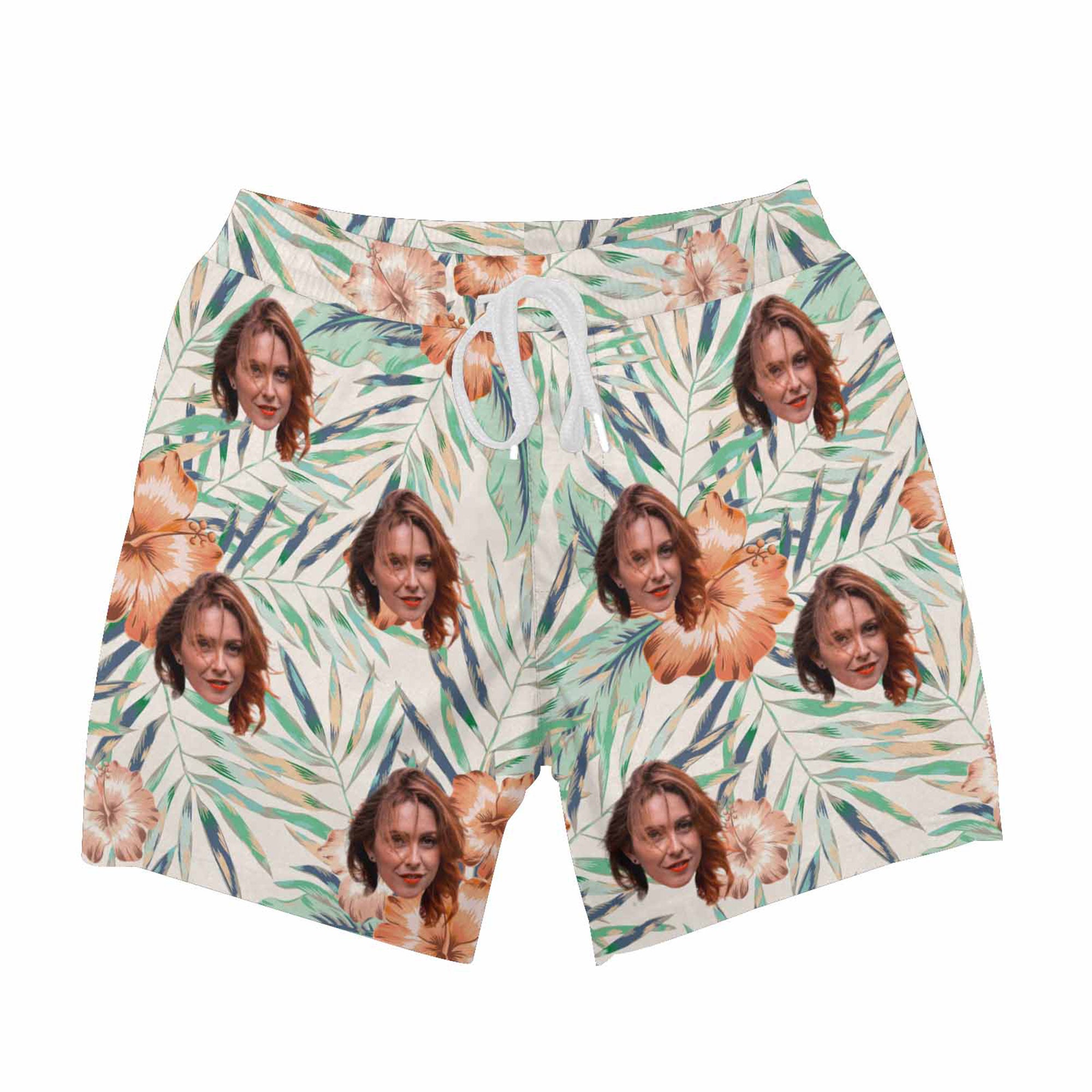 Tropical Flower Men Bathing Suit Personalized Men Swimwear Etsy