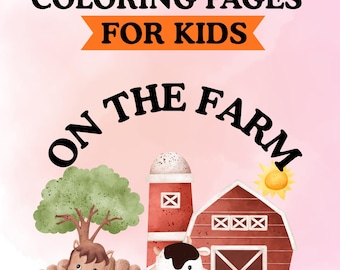Farm Coloring Pages for Kids | 50 Printable Designs (PDF)