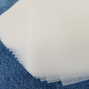Glassine Paper Sheets Set of 50 12 X 12 Inches Beautiful