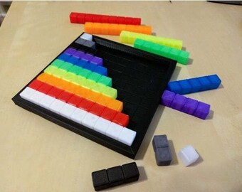 Cuisenaire Rods Color Chart Remainder Assigning Numerical Value to Each ...