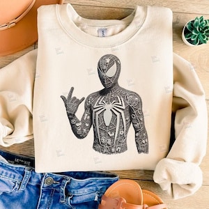 Schwarz Spiderman Symbol PNG Clipart Peter Parker Mcu Superhelden Doppelbelichtung Digitale Designdatei für die Sublimation von Tshirt Mug Tumbler