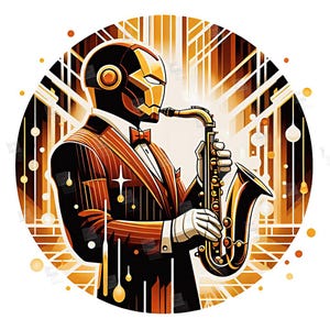 PNG Iron Man Vintage Musical Clipart Mcu Superheroes Pop Art Digital Poster design file for sublimation TShirt Mug Tumbler Wall Art Printing