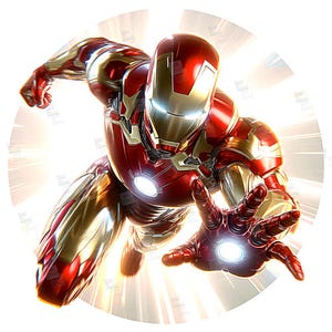 PNG Iron Man clipart art comic style action hero shield PNG for sublimation Superhero Art Print Tshirt Mug Design Wall Art Stickers Tumbler Clipart Halloween Christmas New year card making designs gift ideas Digital Download Birthday Transparent