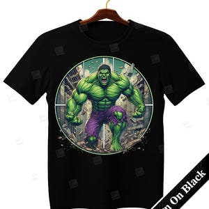 Hulk clipart, Watercolor Digital Poster design PNG file for sublimation, Superhero Art,Digital Download, Birthday, Transparent background
