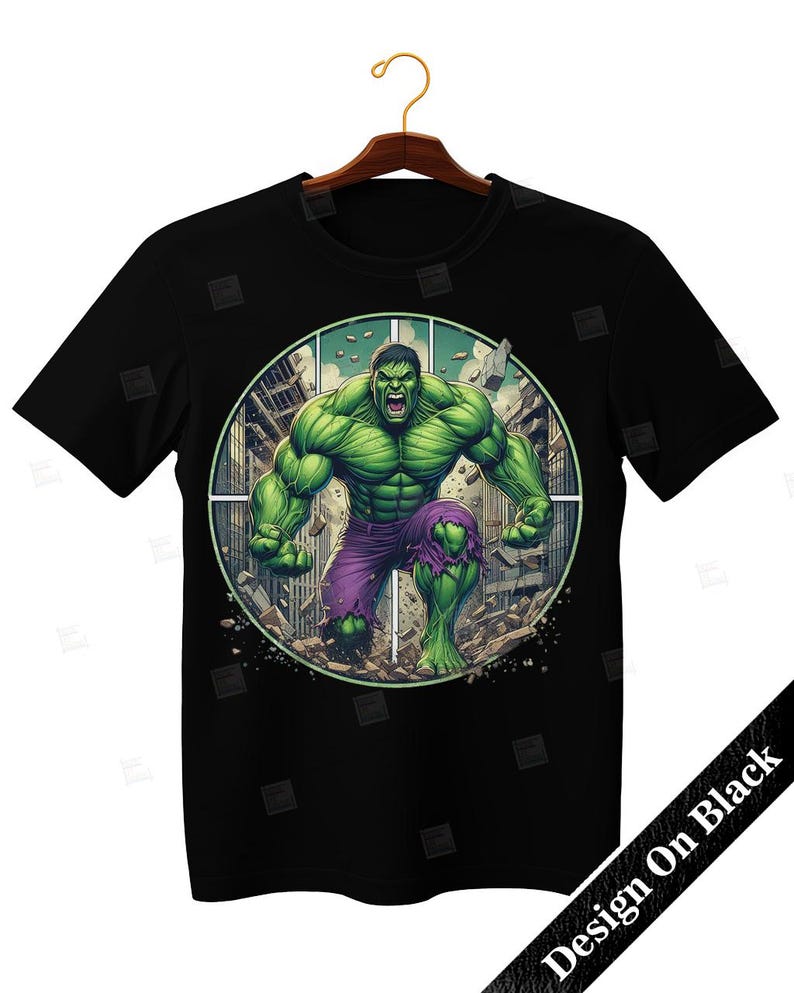 Hulk clipart, Watercolor Digital Poster design PNG file for sublimation, Superhero Art,Digital Download, Birthday, Transparent background