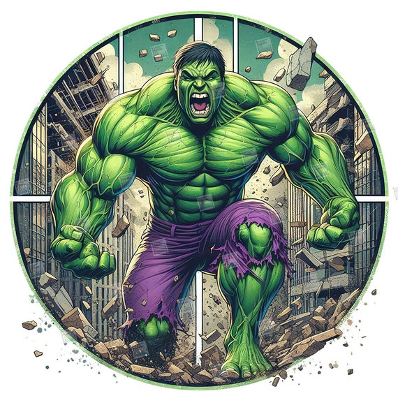 Hulk PNG clipart Mcu Superheroes Splash Watercolor Digital Poster design file for sublimation Art Download Birthday Transparent Shirt Mug