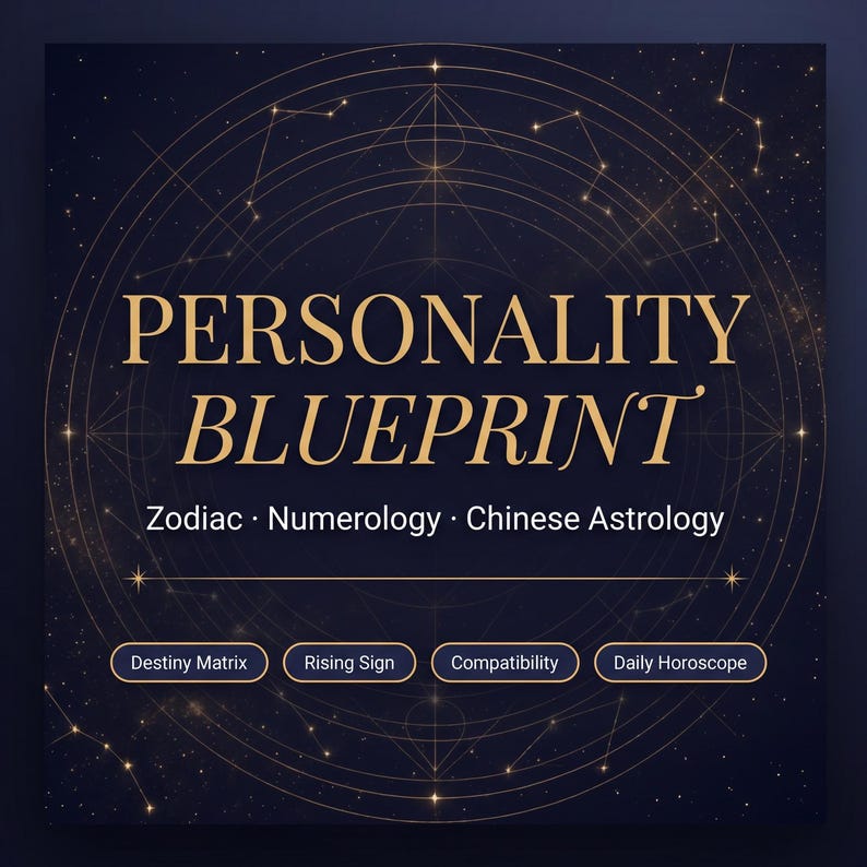 Personality Blueprint app cover