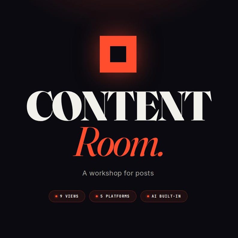 Social Media Content Planner App cover