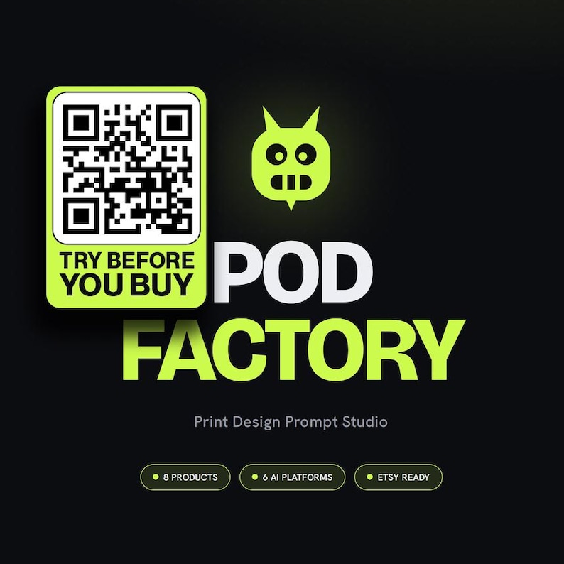 AI Prompt Generator for Print on Demand cover