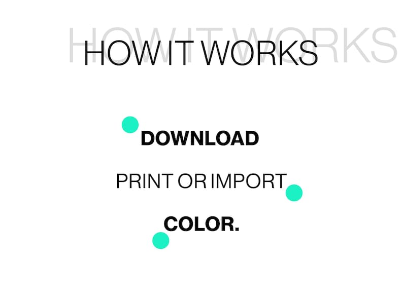 50 Pixel Color By Number Book 90s Nostalgia | Mystery Mosaic Adult Coloring | Reveal the pixel puzzle fun | Printable PDF Instant Download image 3