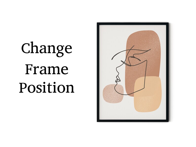 A5 Size Black Color Frame Mockup, Frame Mockups PSD, Vertical Wall