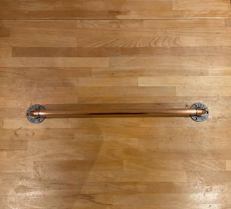 Handrail/grabrail Copper Steampunk Industrial Etsy