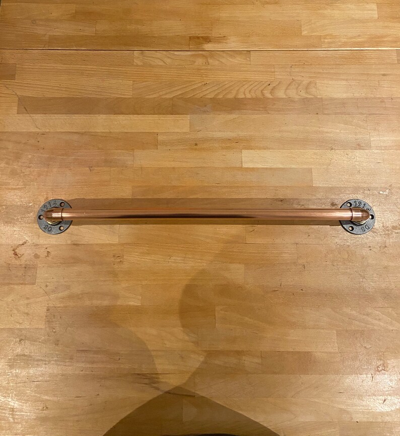 Handrail/grabrail Copper Steampunk Industrial Etsy