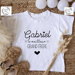 Big Brother T-shirt long or short sleeves / Future Big Brother T-shirt / Future Cousin T-shirt / Pregnancy announcement / personalized t-shirt