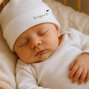 Personalized baby hat/handmade gift image 1