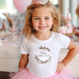 Big sister/future big sister/little sister T-shirt - Pregnancy announcement