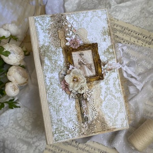 Handgemachtes Scrapbook Album im Vintage Stil - Scrapbook Album - Album im Vintage Stil - handmade Album - Fotoalbum - Fotoalben - Scrapbook