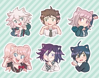 Neko Danganronpa Acrylic Keychains ~Restocked~
