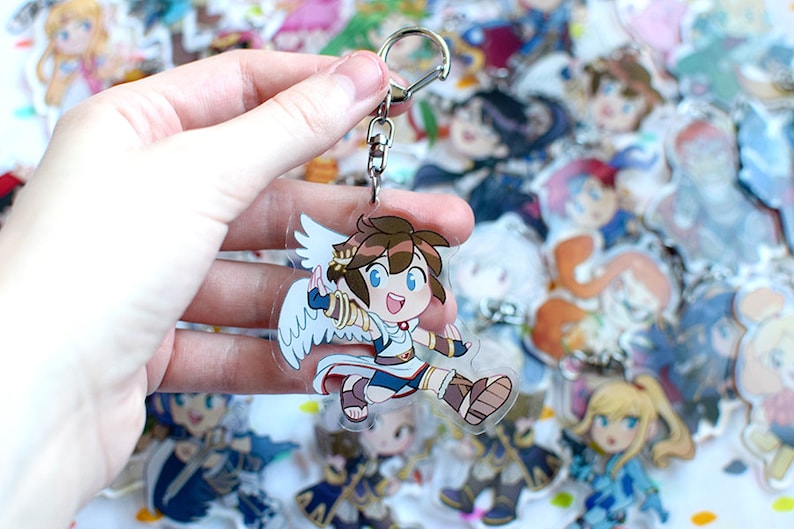 Super Smash Bros. Acrylic Keychains ~New Designs!~ image 2