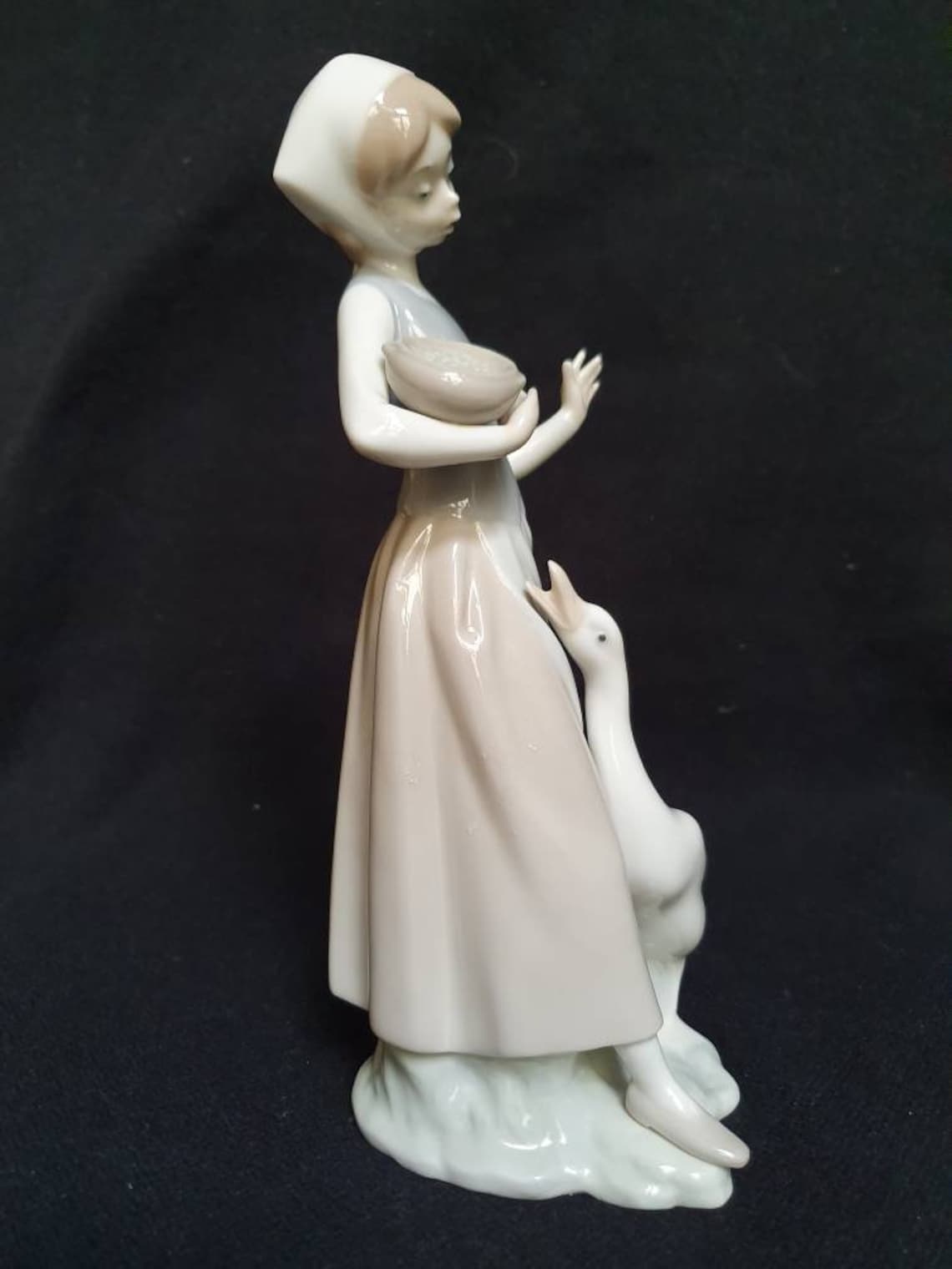 Lladro Vintage Figurine Handpainted and Handmade Made in Spain Etsy